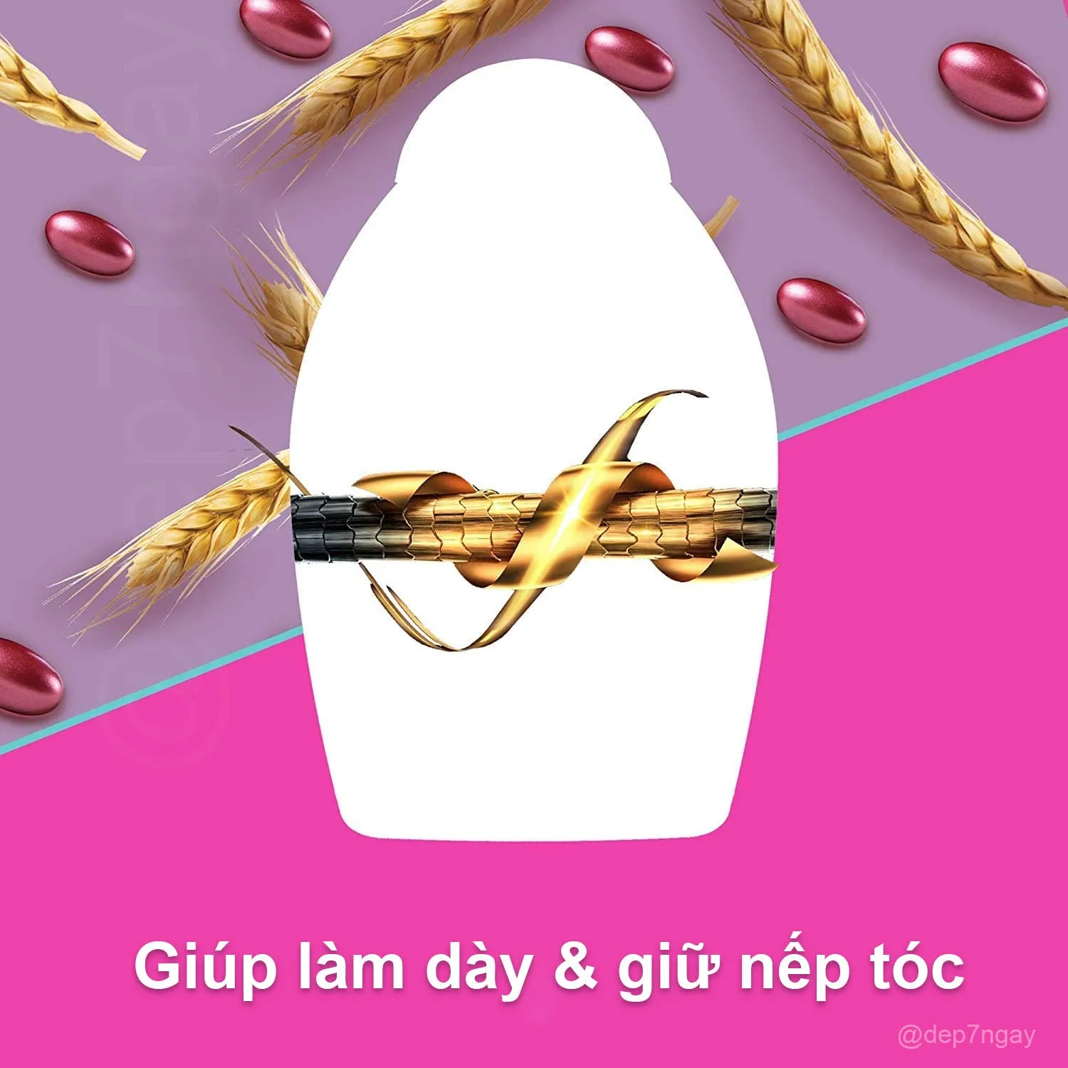 Dầu Gội OGX Biotin & Collagen Shampoo Ngăn Rụng Tóc