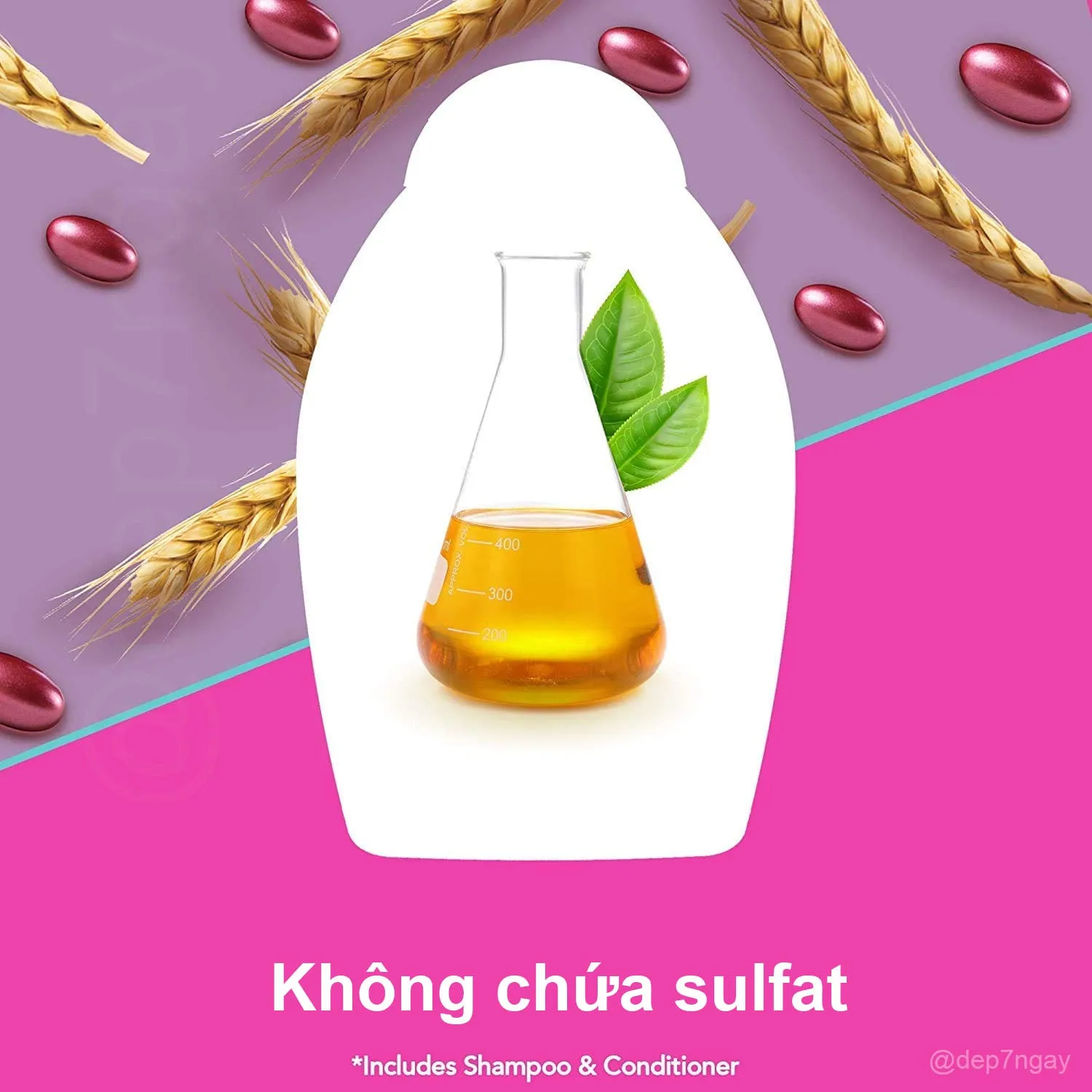 Dầu Gội OGX Biotin & Collagen Shampoo Ngăn Rụng Tóc