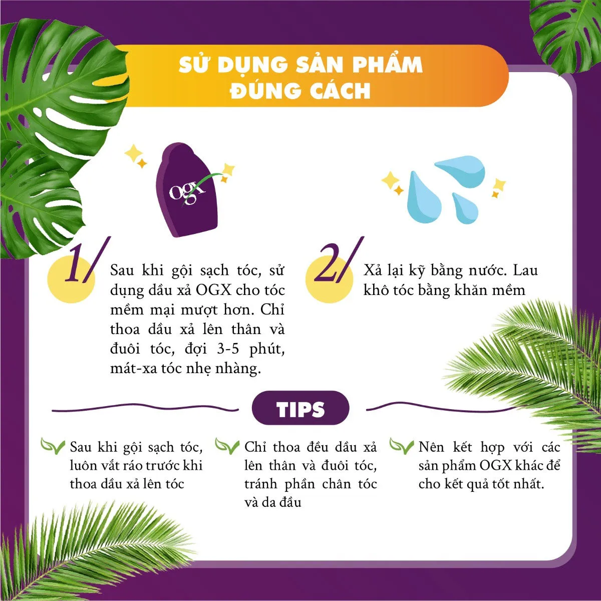 Dầu Gội OGX Biotin & Collagen Shampoo Ngăn Rụng Tóc