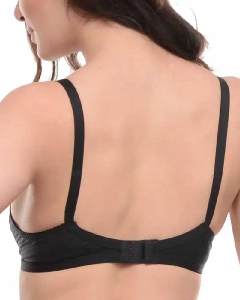 Embroidered Bra - 5501 - Bodycare - White