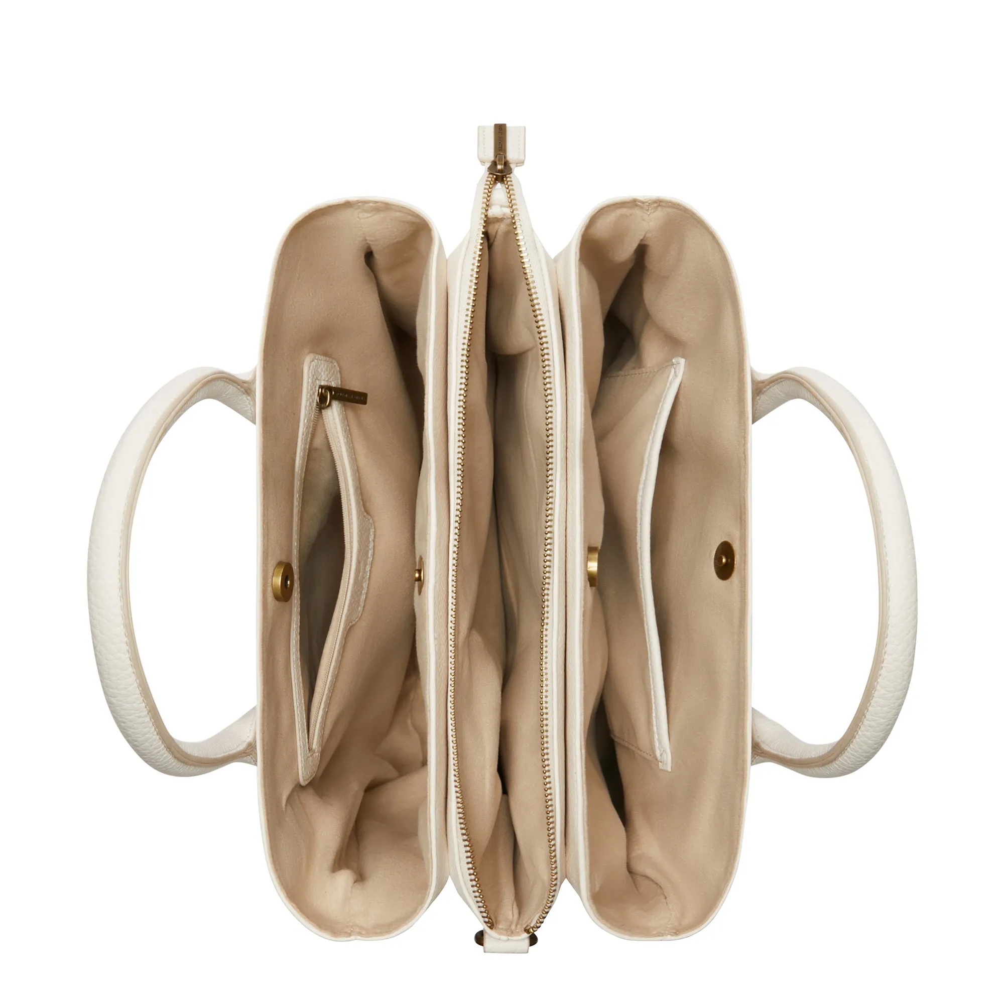 Essential Bag cream shoulder bag