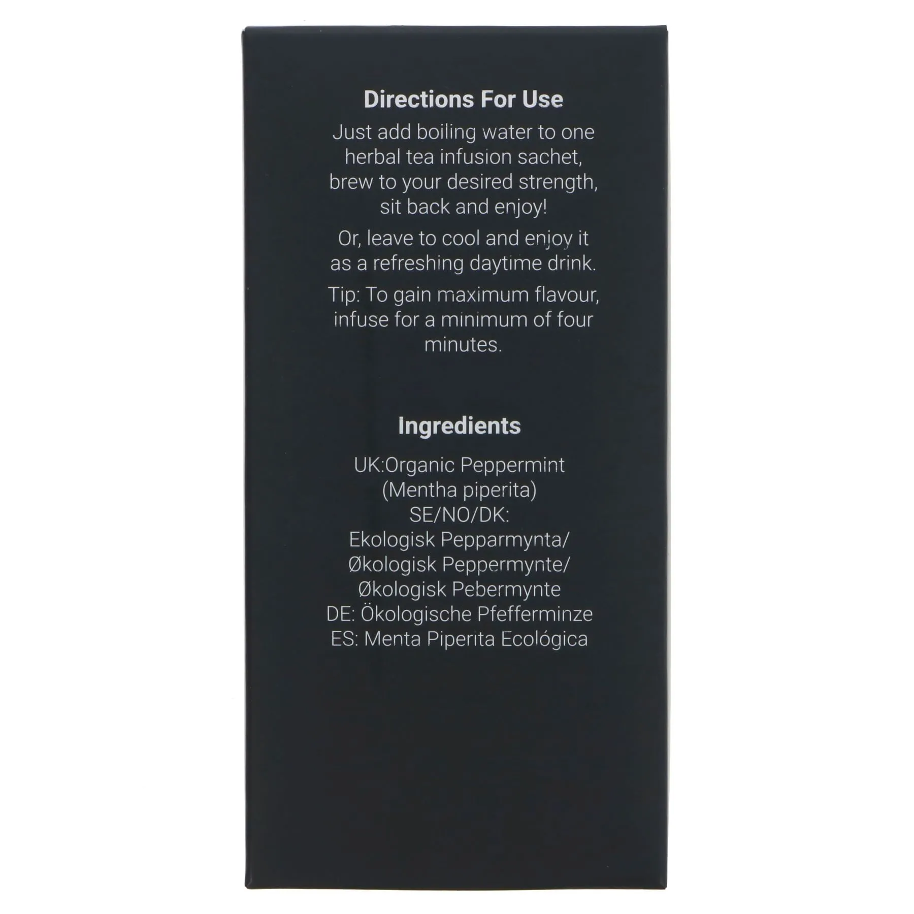 Essential Trading | Peppermint Herbal Infusion - 100% Plastic Free | 20 bags