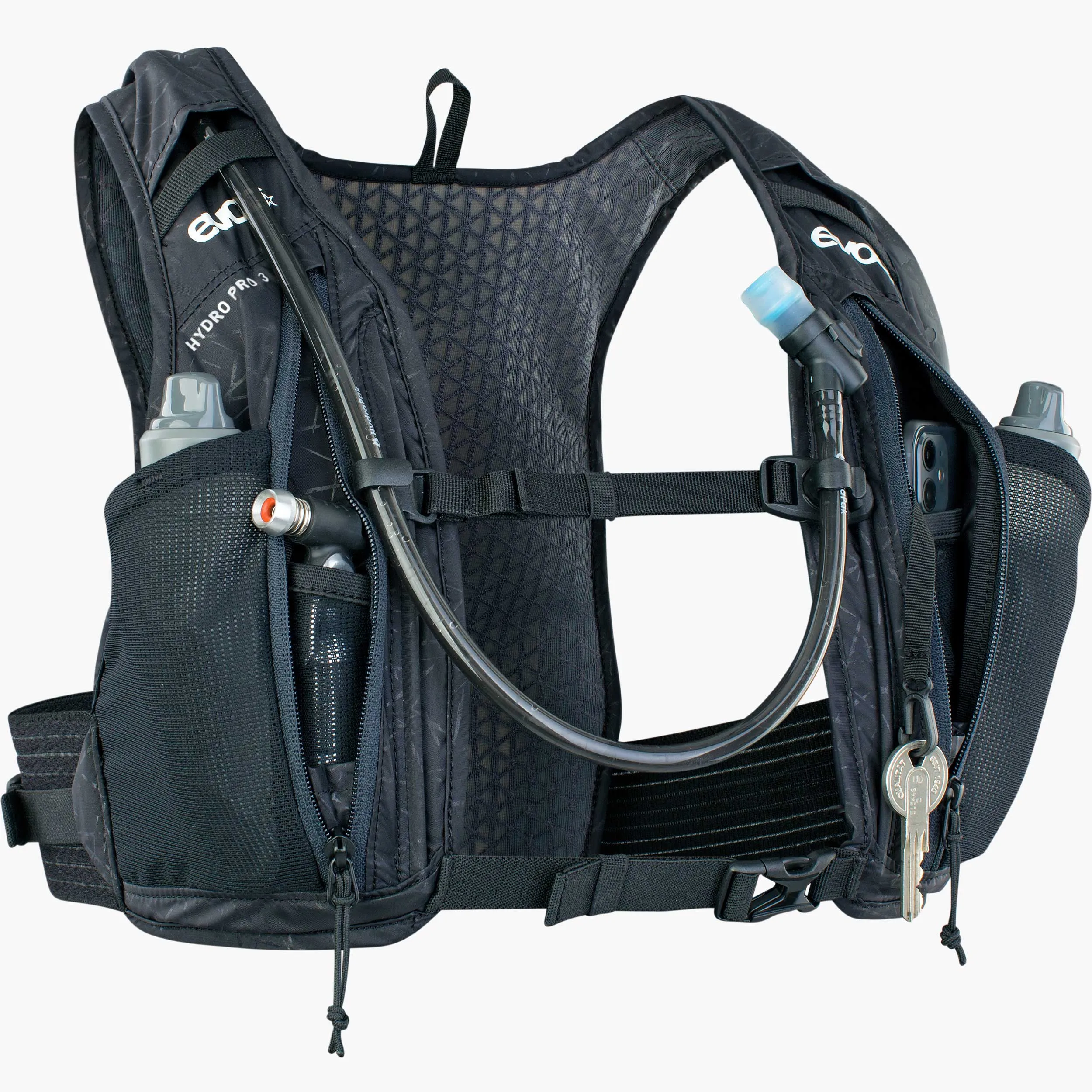 EVOC Hydro Pro 3   1.5L Bladder Hydration Bag - Volume: 3L, Bladder: 1.5L, Black