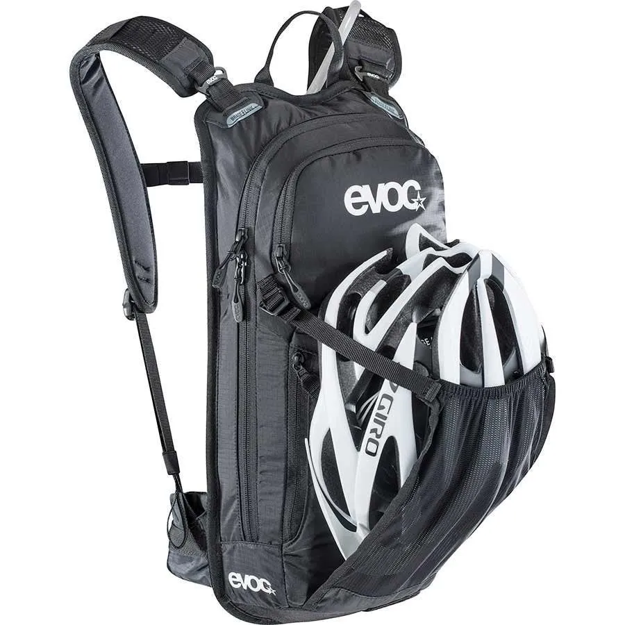 EVOC Stage 12 Hydration Bag - Black/White/Neon Orange, Bladder: Not included