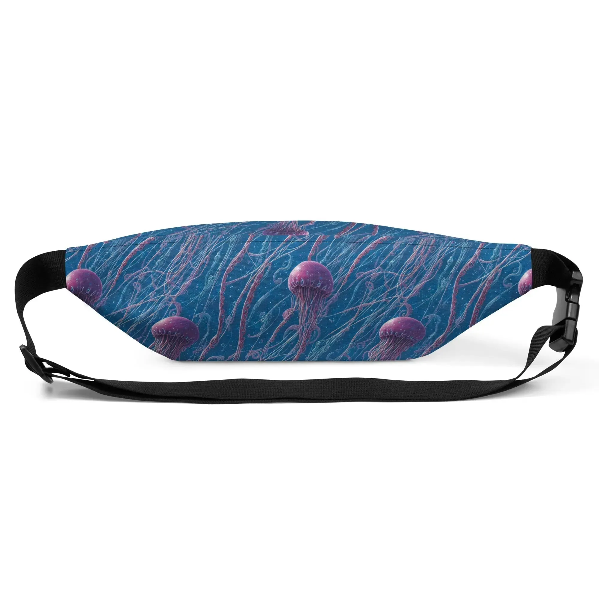 Fanny Pack - Blue and Violet Jellyfishes