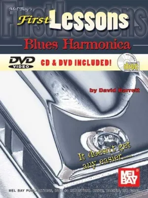 First Lessons Blues Harmonica (Book/CD/DVD Set)