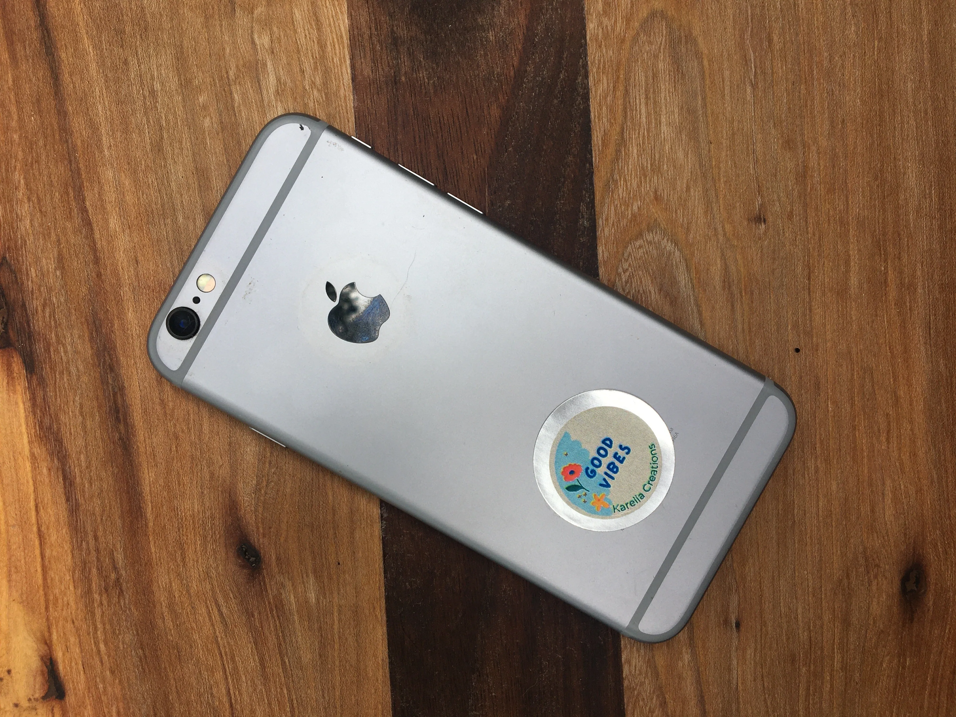 Flat Shungite Sticker | Good Vibes | Decal for Phones & Small Electronics