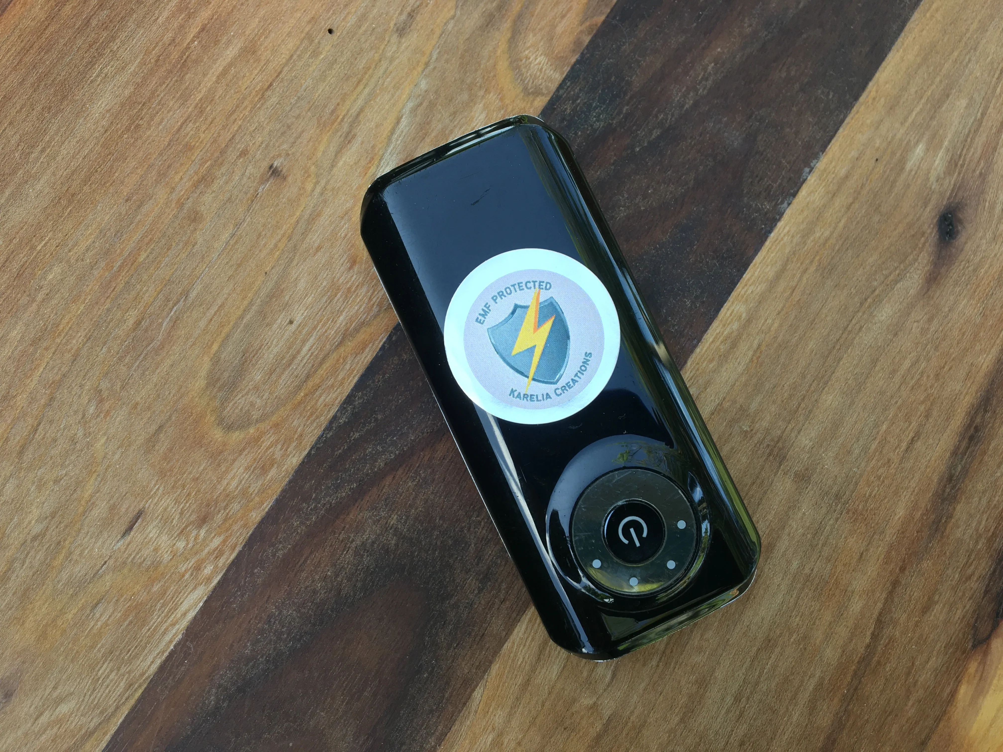 Flat Shungite Sticker | Protection Shield | Decal for Phones & Small Electronics
