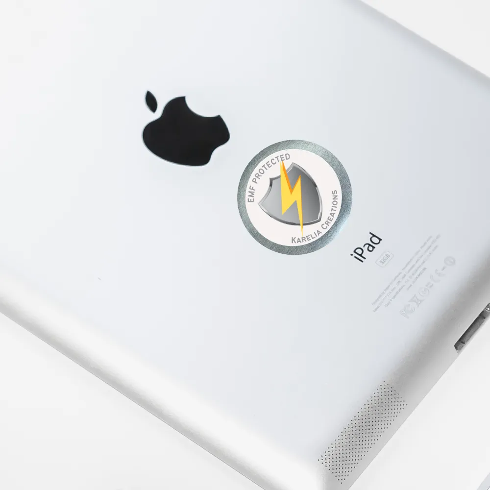 Flat Shungite Sticker | Protection Shield | Decal for Phones & Small Electronics