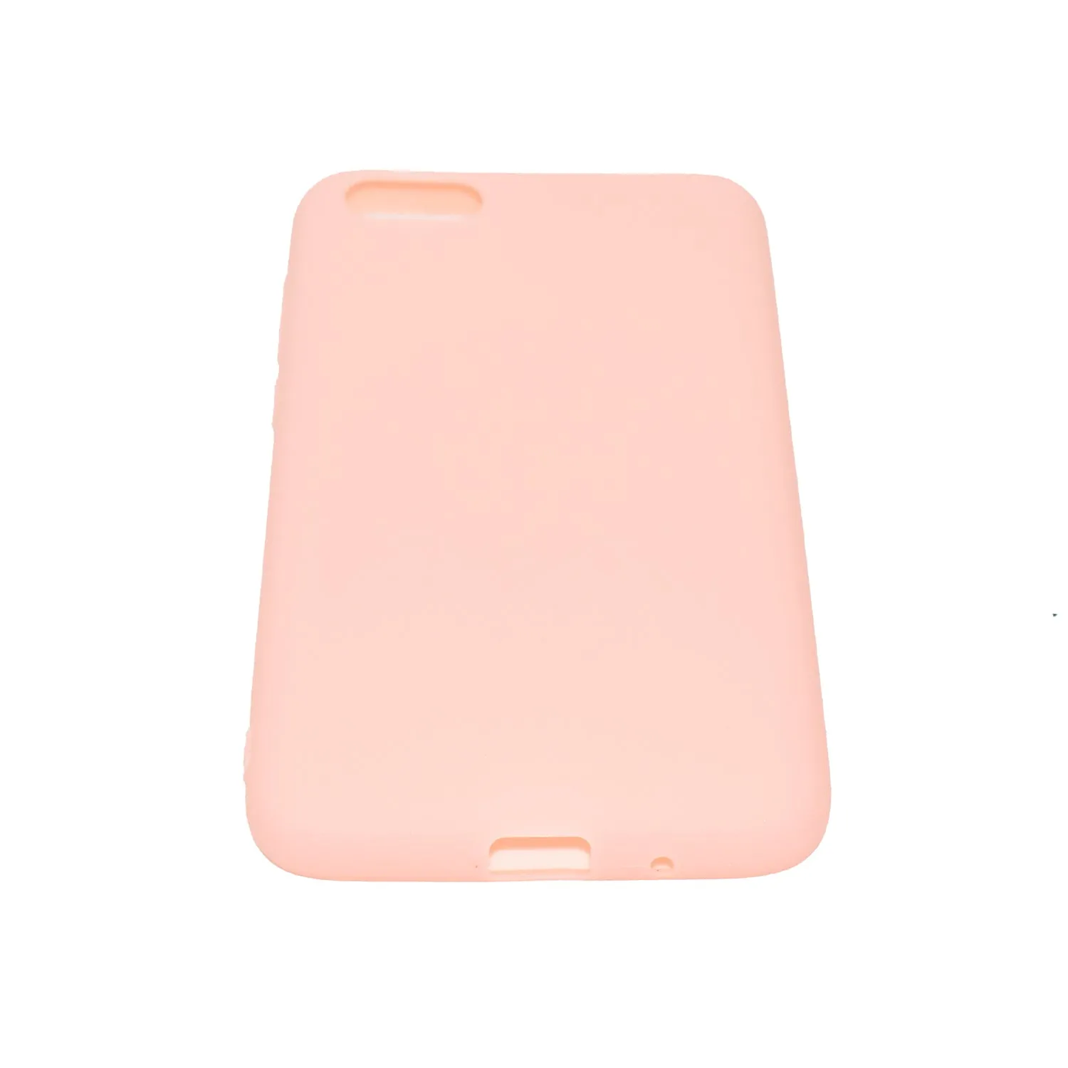 for HUAWEI Y5 2018 Cute Candy Color Matte TPU Anti-scratch Non-slip Protective Cover Back Case Light pink