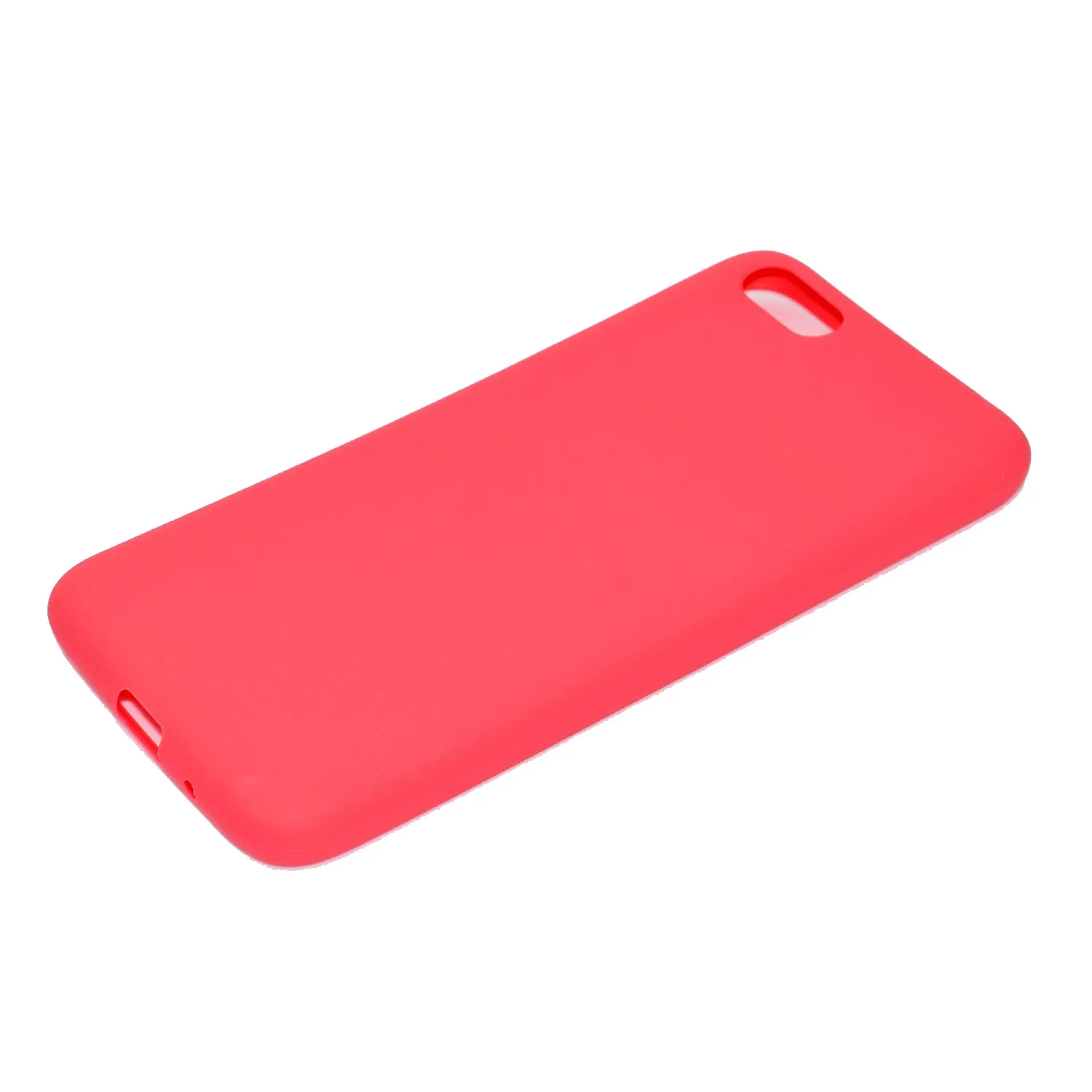 for HUAWEI Y5 2018 Cute Candy Color Matte TPU Anti-scratch Non-slip Protective Cover Back Case yellow