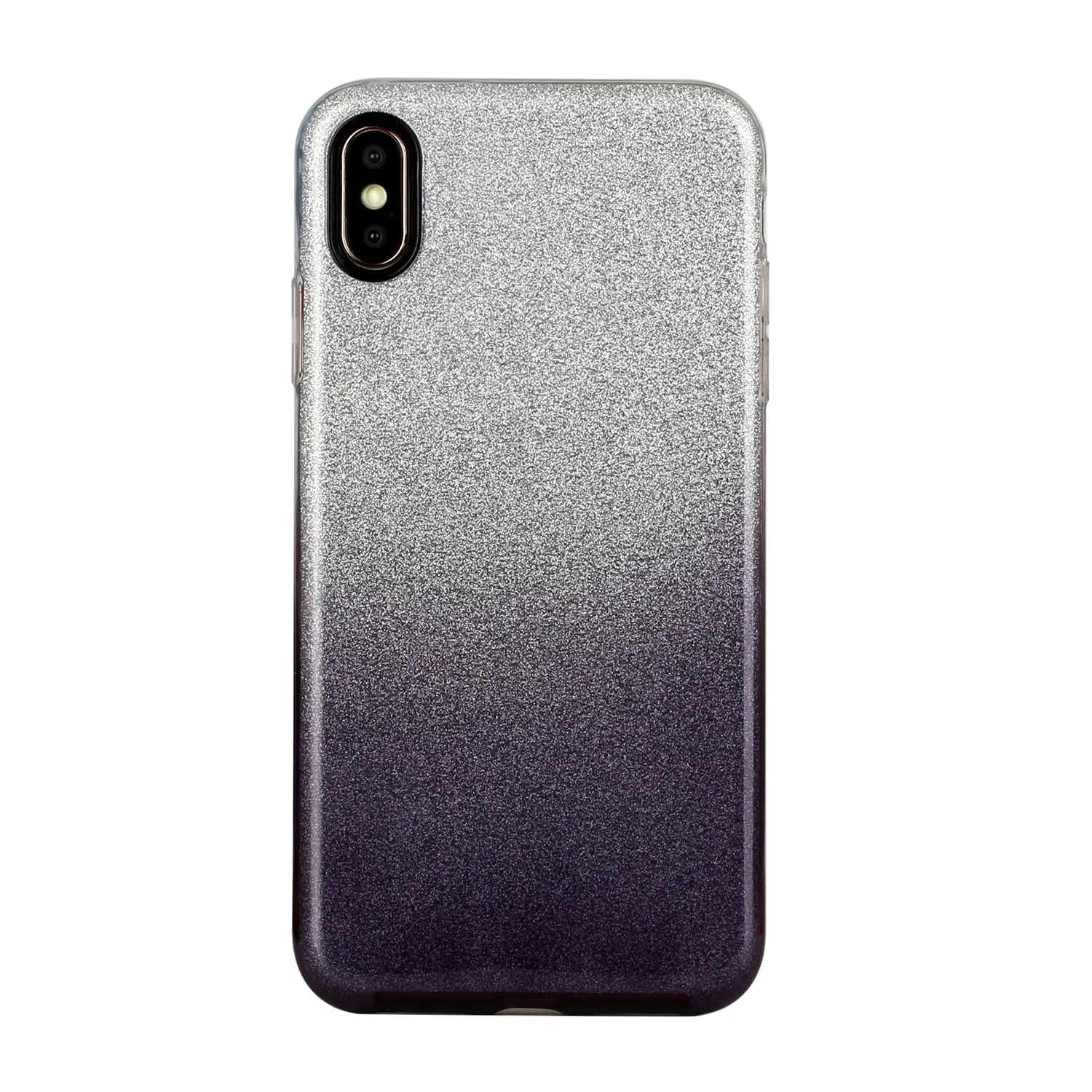 for HUAWEI Y5 2019/HONOR 8S/Y5/PSmart/honor 10 LITE Phone Case Gradient Color Glitter Powder Phone Cover with Airbag Bracket blue