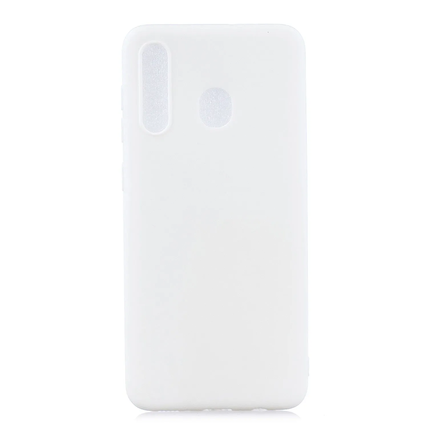 For HUAWEI Y9 2019 Lovely Candy Color Matte TPU Anti-scratch Non-slip Protective Cover Back Case yellow