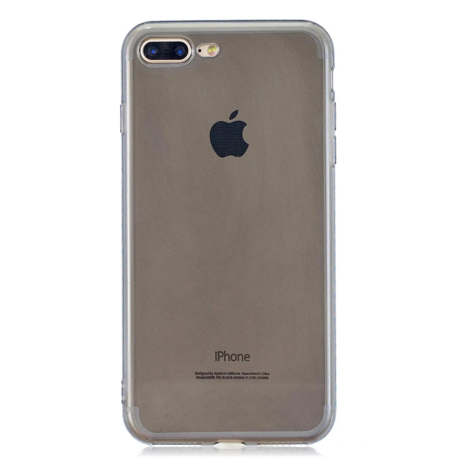 for iPhone 6/6S / 6 Plus/6S Plus / 7/8 / 7 Plus/8 Plus Clear Colorful TPU Back Cover Cellphone Case Shell Green