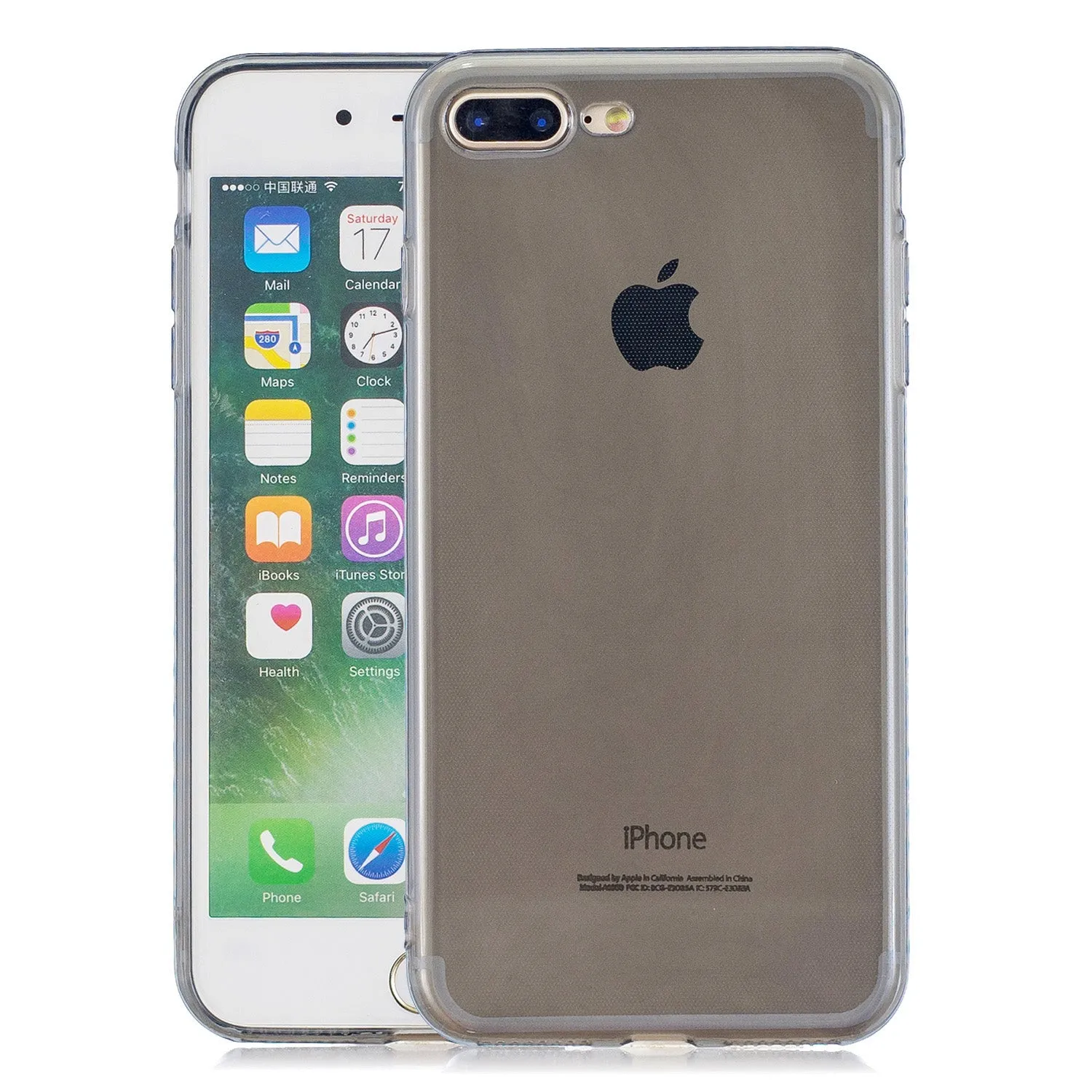 for iPhone 6/6S / 6 Plus/6S Plus / 7/8 / 7 Plus/8 Plus Clear Colorful TPU Back Cover Cellphone Case Shell Green