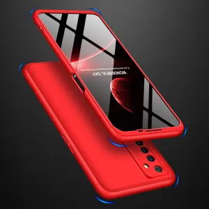 For OPPO Realme 6 Mobile Phone Cover 360 Degree Full Protection Phone Case red