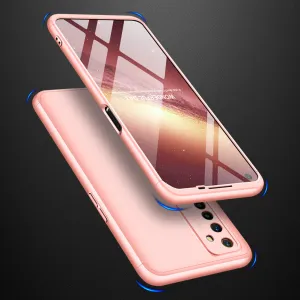 For OPPO Realme 6 Mobile Phone Cover 360 Degree Full Protection Phone Case Rose gold