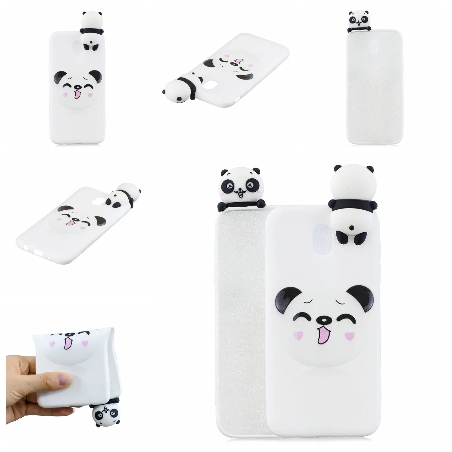 For Redmi 8A 3D Cartoon Painting Back Cover Soft TPU Mobile Phone Case Shell Cute husky