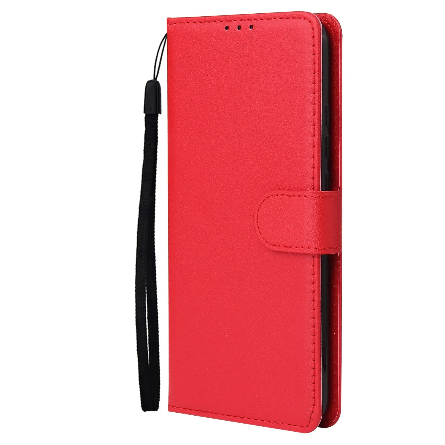 For Redmi 9A/Redmi 9C PU Leather Mobile Phone Cover with 3 Cards Slots Phone Frame blue