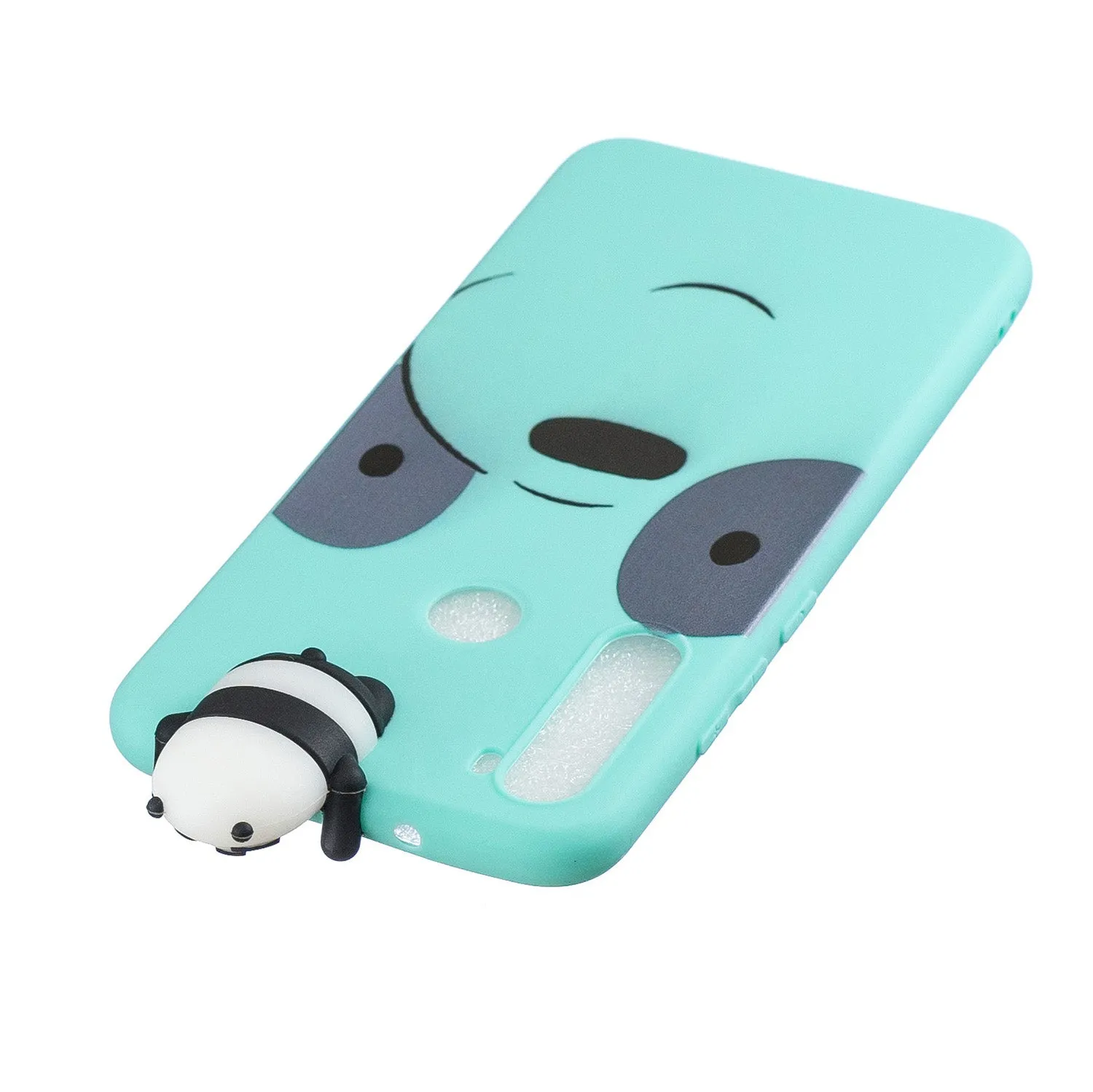 For Redmi NOTE 8 NOTE 8 pro 3D Color Painting Pattern Drop Protection Soft TPU Back Cover Mobile Phone Case Light blue