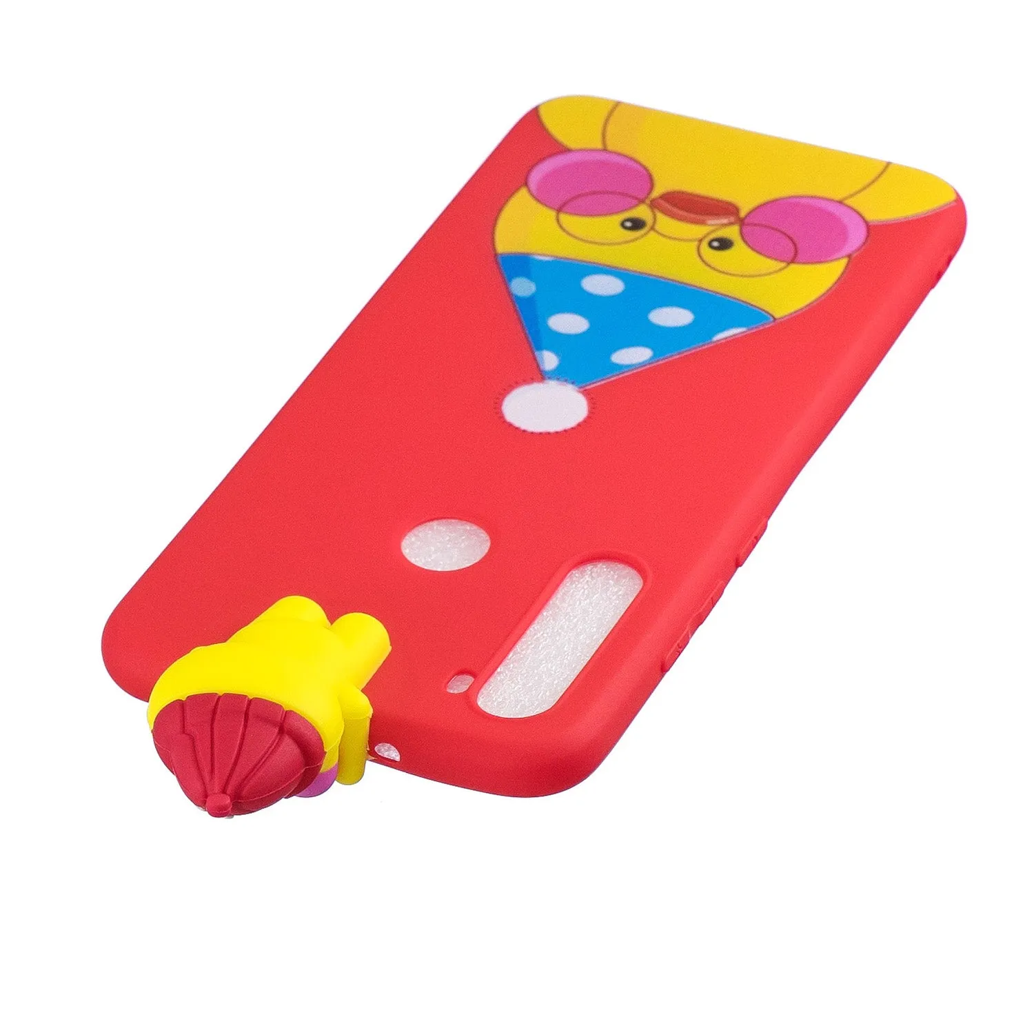 For Redmi NOTE 8 NOTE 8 pro 3D Color Painting Pattern Drop Protection Soft TPU Back Cover Mobile Phone Case Light blue