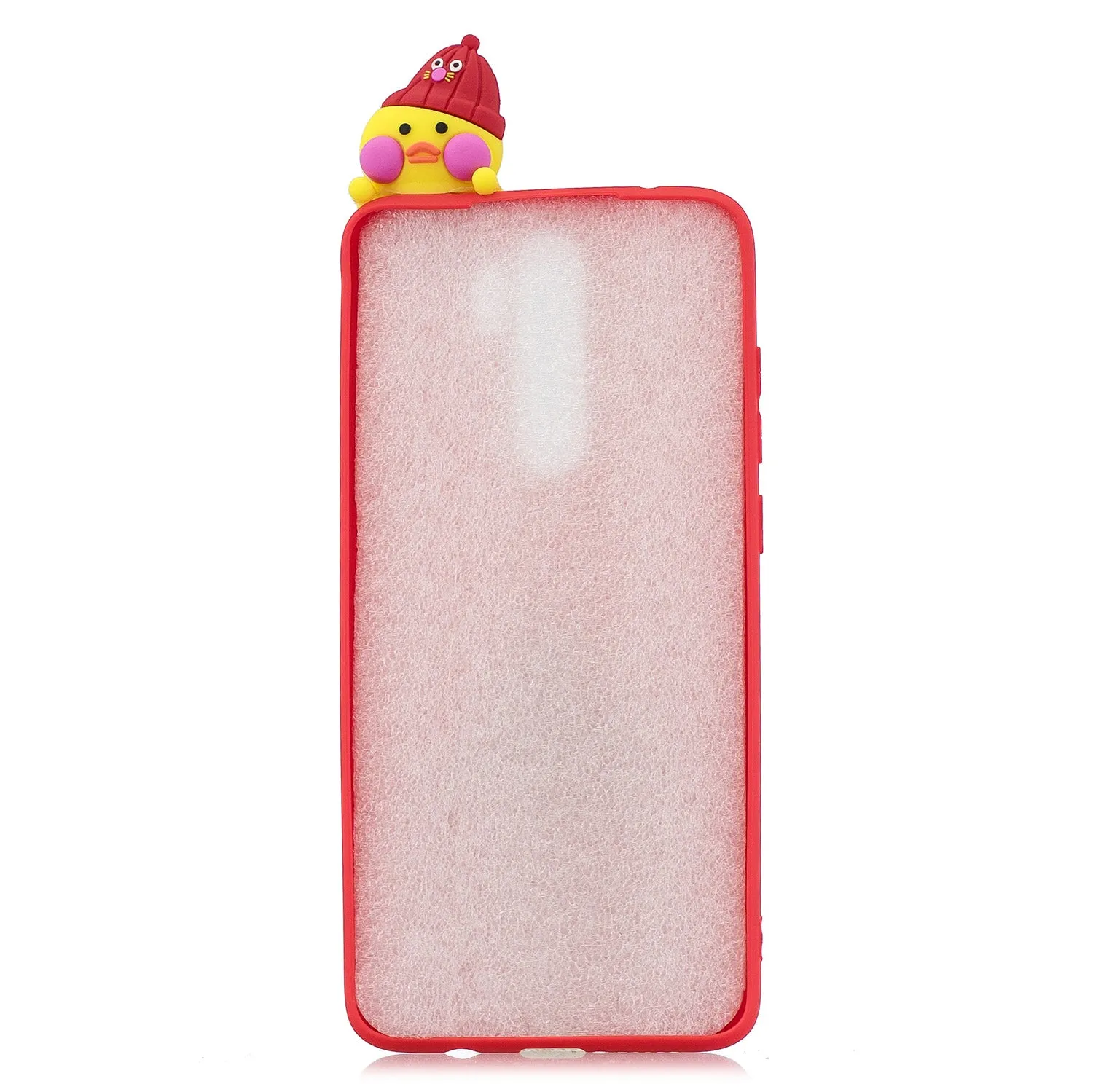 For Redmi NOTE 8 NOTE 8 pro 3D Color Painting Pattern Drop Protection Soft TPU Back Cover Mobile Phone Case red