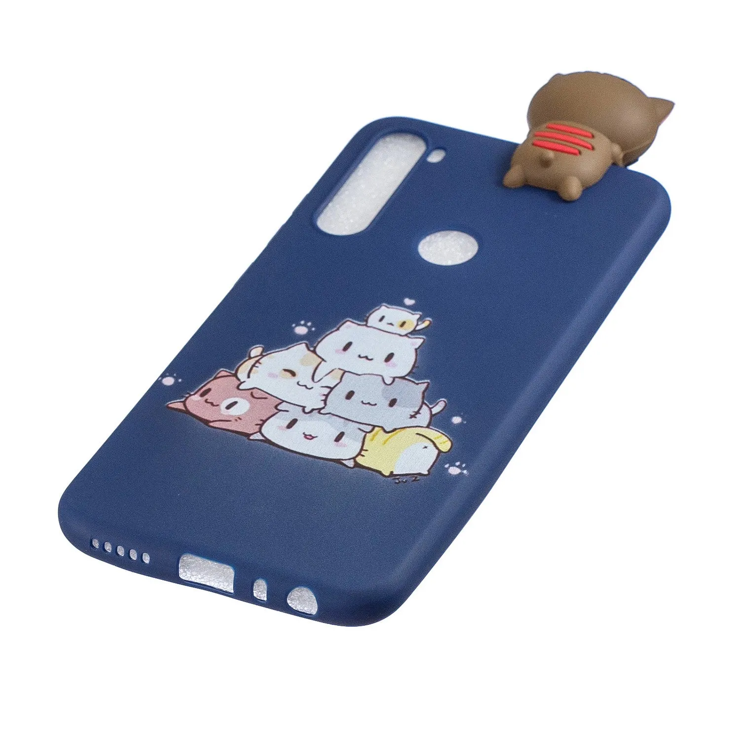 For Redmi NOTE 8 NOTE 8 pro 3D Color Painting Pattern Drop Protection Soft TPU Back Cover Mobile Phone Case sapphire