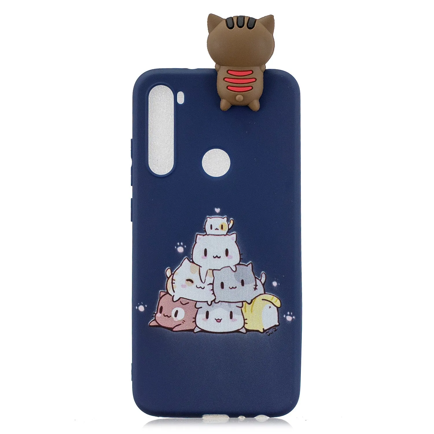 For Redmi NOTE 8 NOTE 8 pro 3D Color Painting Pattern Drop Protection Soft TPU Back Cover Mobile Phone Case sapphire