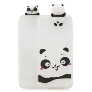 For Redmi NOTE 8 NOTE 8 pro 3D Color Painting Pattern Drop Protection Soft TPU Back Cover Mobile Phone Case white