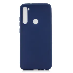 For Redmi NOTE 8 NOTE 8 Pro Soft Candy Color Frosted Surface Shockproof TPU Back Cover Mobile Phone Case Navy