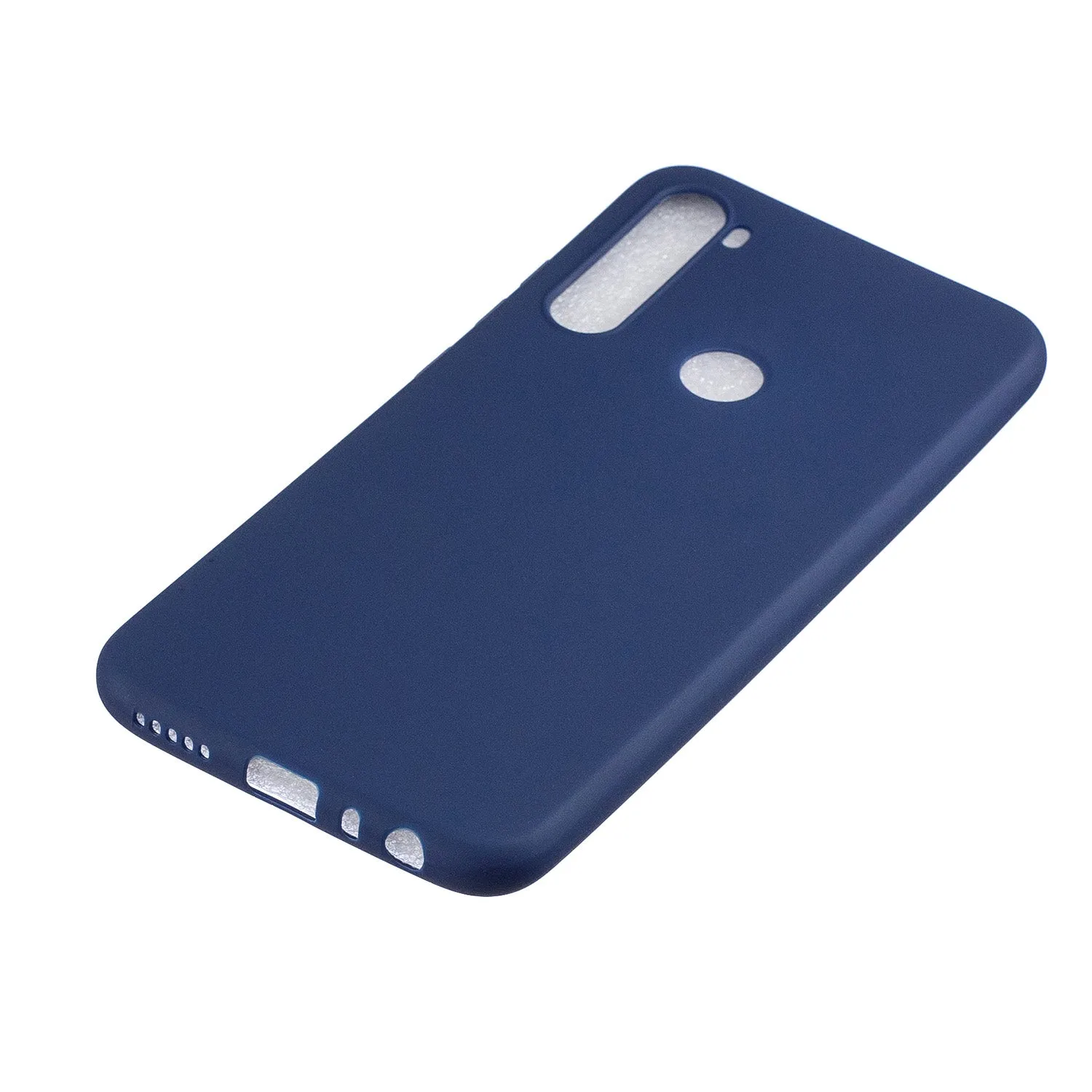 For Redmi NOTE 8 NOTE 8 Pro Soft Candy Color Frosted Surface Shockproof TPU Back Cover Mobile Phone Case Navy