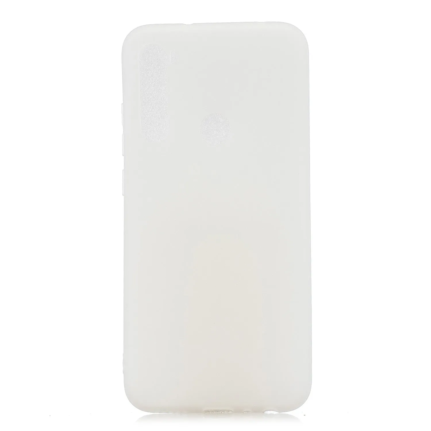 For Redmi NOTE 8 NOTE 8 Pro Soft Candy Color Frosted Surface Shockproof TPU Back Cover Mobile Phone Case white