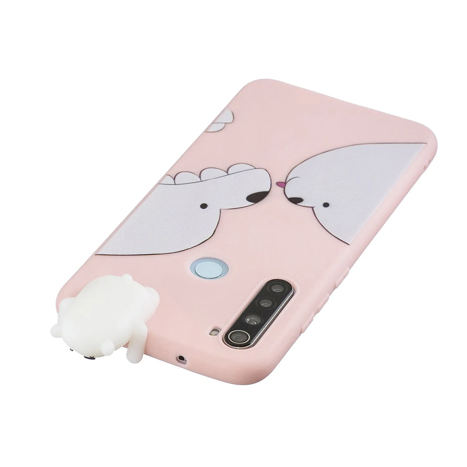For Redmi NOTE 8T 3D Cartoon Painting Back Cover Soft TPU Mobile Phone Case Shell Music unicorn