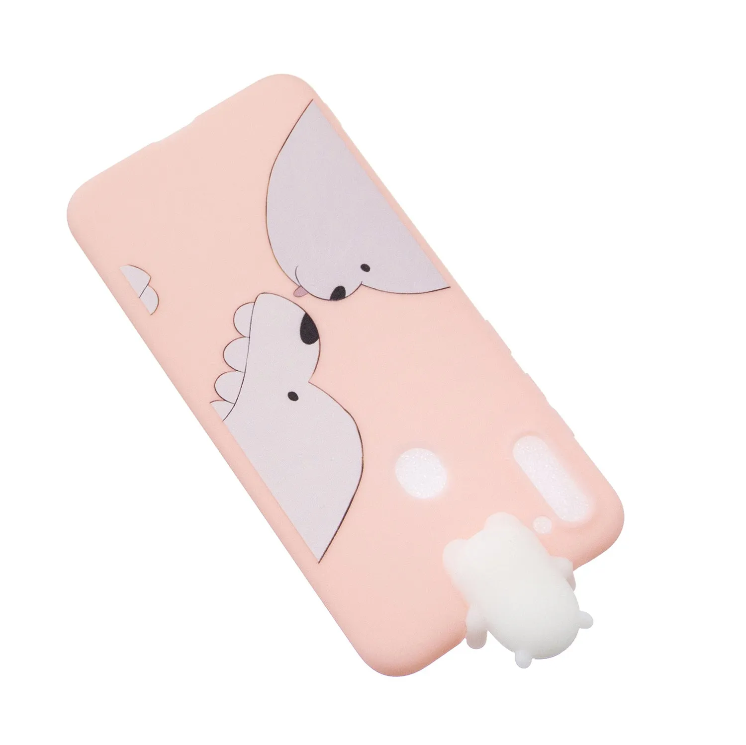 For Samsung A11 TPU Back Cover 3D Cartoon Painting Soft Mobile Phone Case Shell cartoon horse