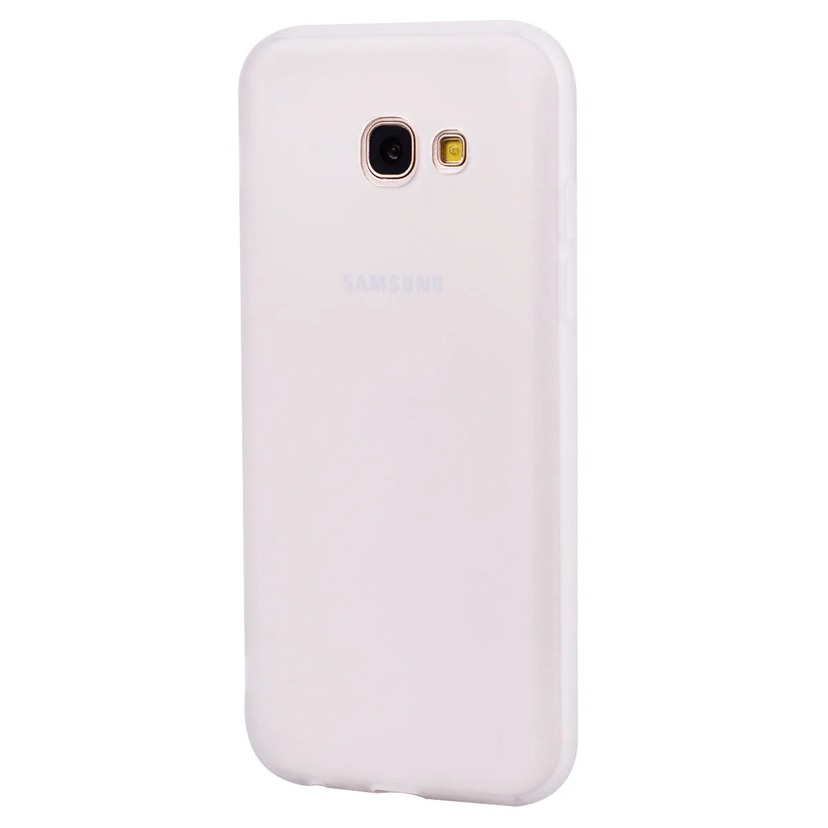 for Samsung A5 2017 Cute Candy Color Matte TPU Anti-scratch Non-slip Protective Cover Back Case white