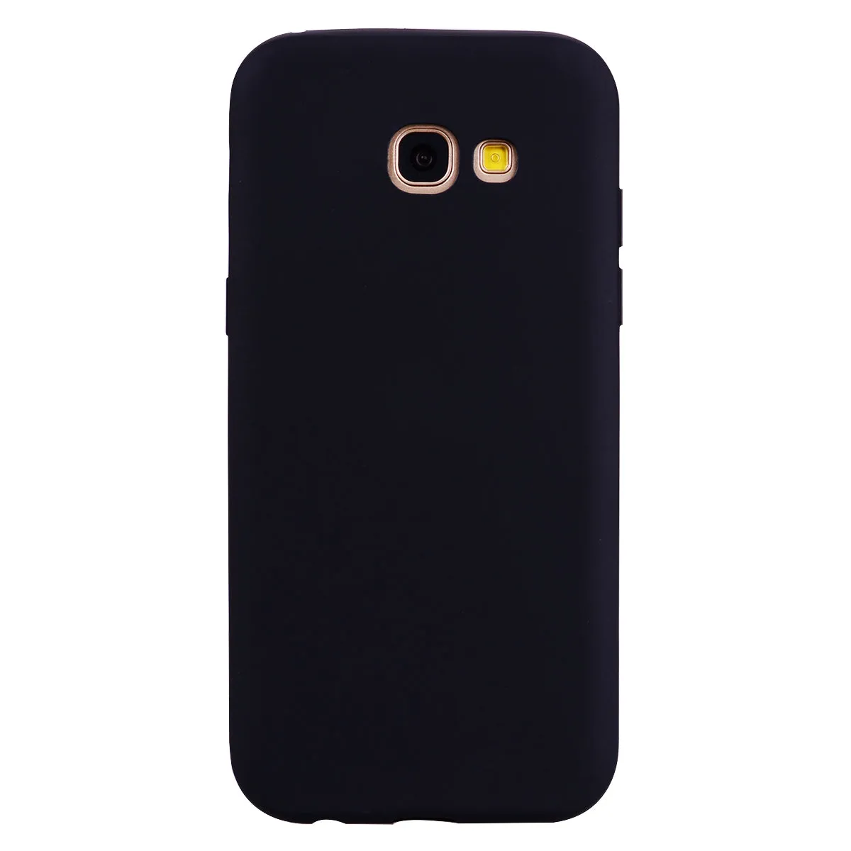 for Samsung A5 2017 Cute Candy Color Matte TPU Anti-scratch Non-slip Protective Cover Back Case white