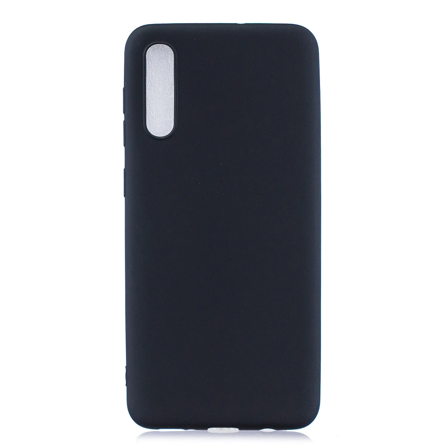 For Samsung A50 Lovely Candy Color Matte TPU Anti-scratch Non-slip Protective Cover Back Case yellow