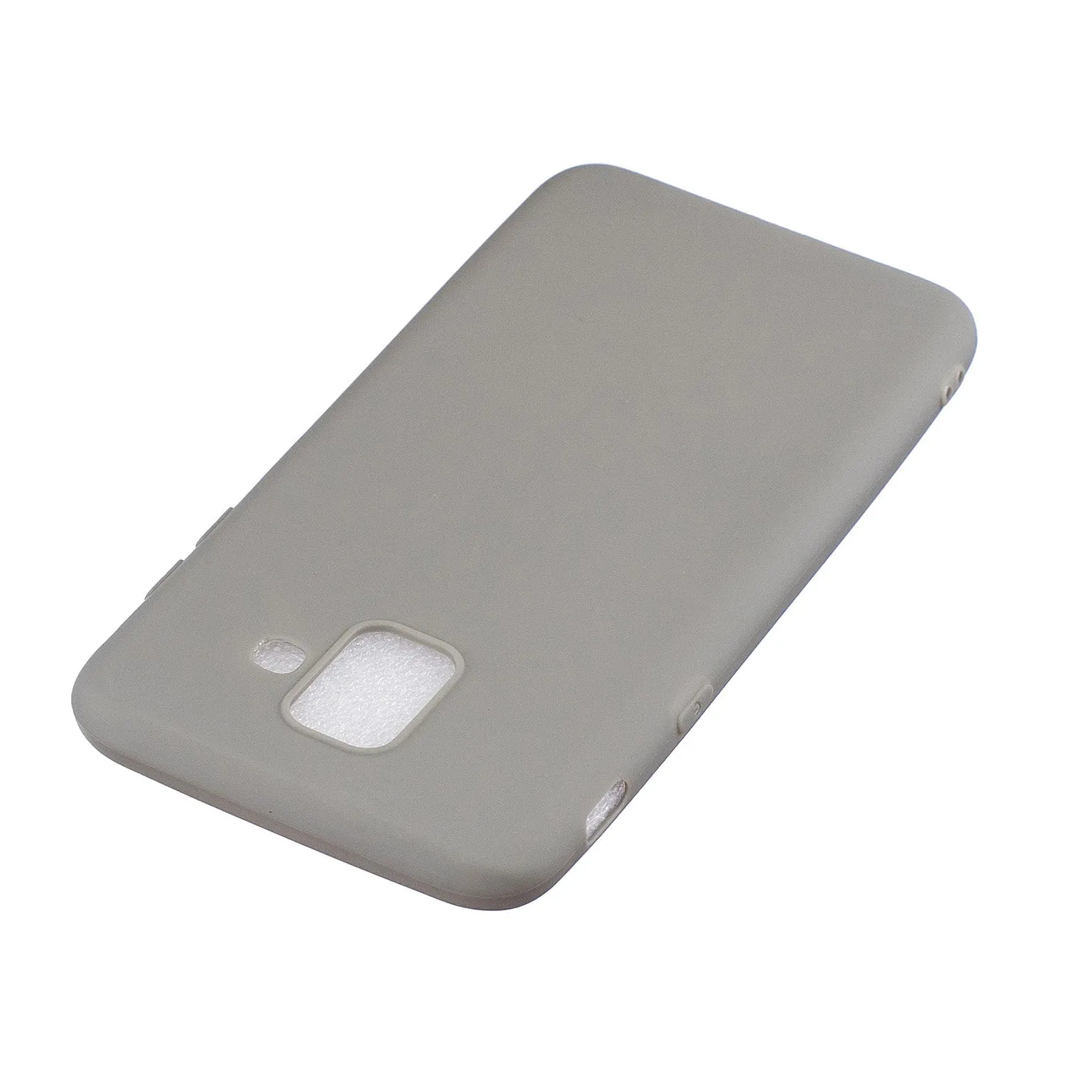 For Samsung A6 2018 Lovely Candy Color Matte TPU Anti-scratch Non-slip Protective Cover Back Case 12