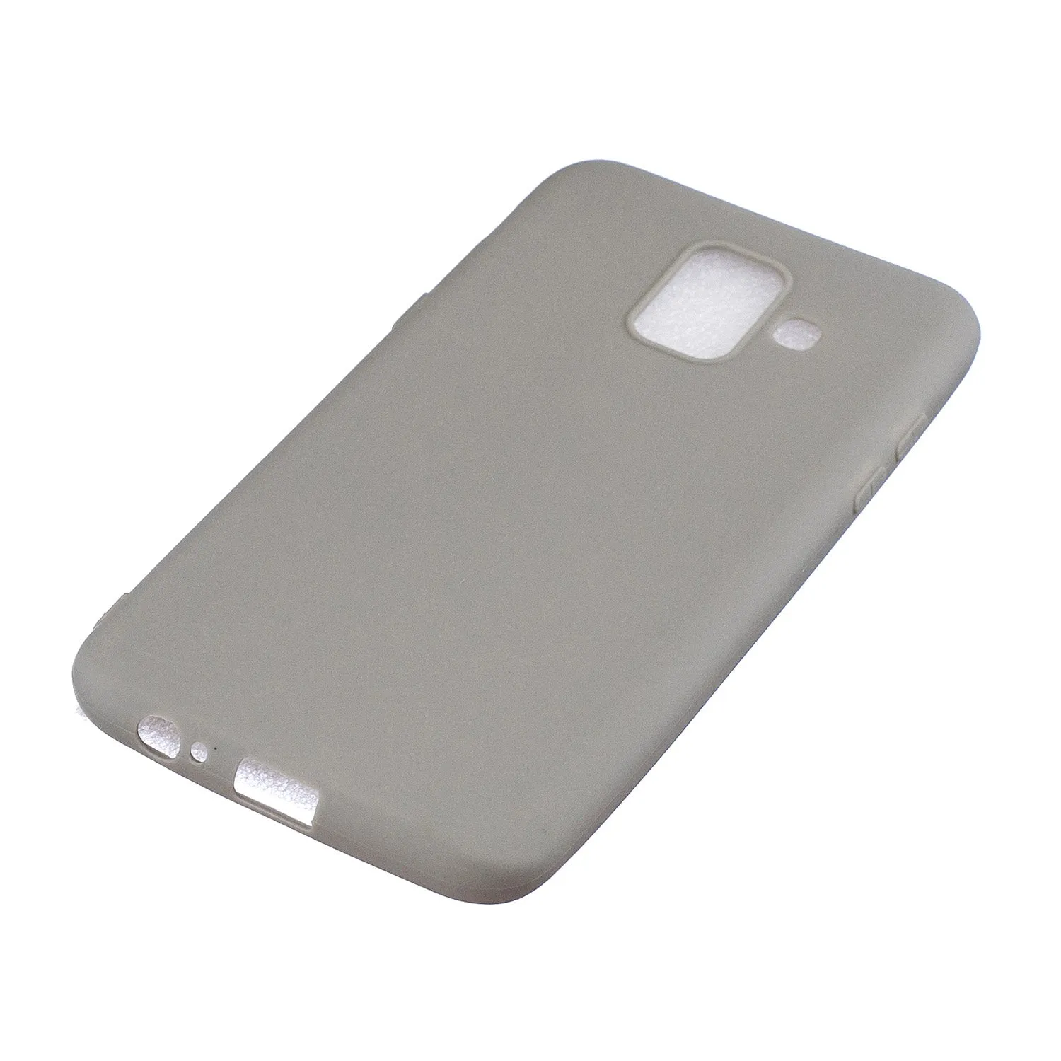 For Samsung A6 2018 Lovely Candy Color Matte TPU Anti-scratch Non-slip Protective Cover Back Case 12
