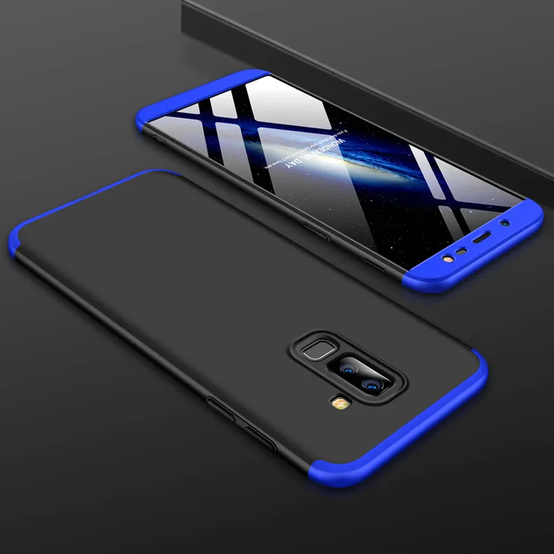 For Samsung J8 2018 360 Degree Protective Case Ultra Thin Hard Back Cover