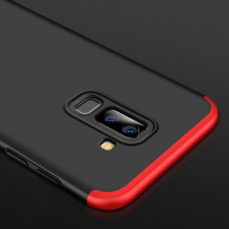 For Samsung J8 2018 360 Degree Protective Case Ultra Thin Hard Back Cover