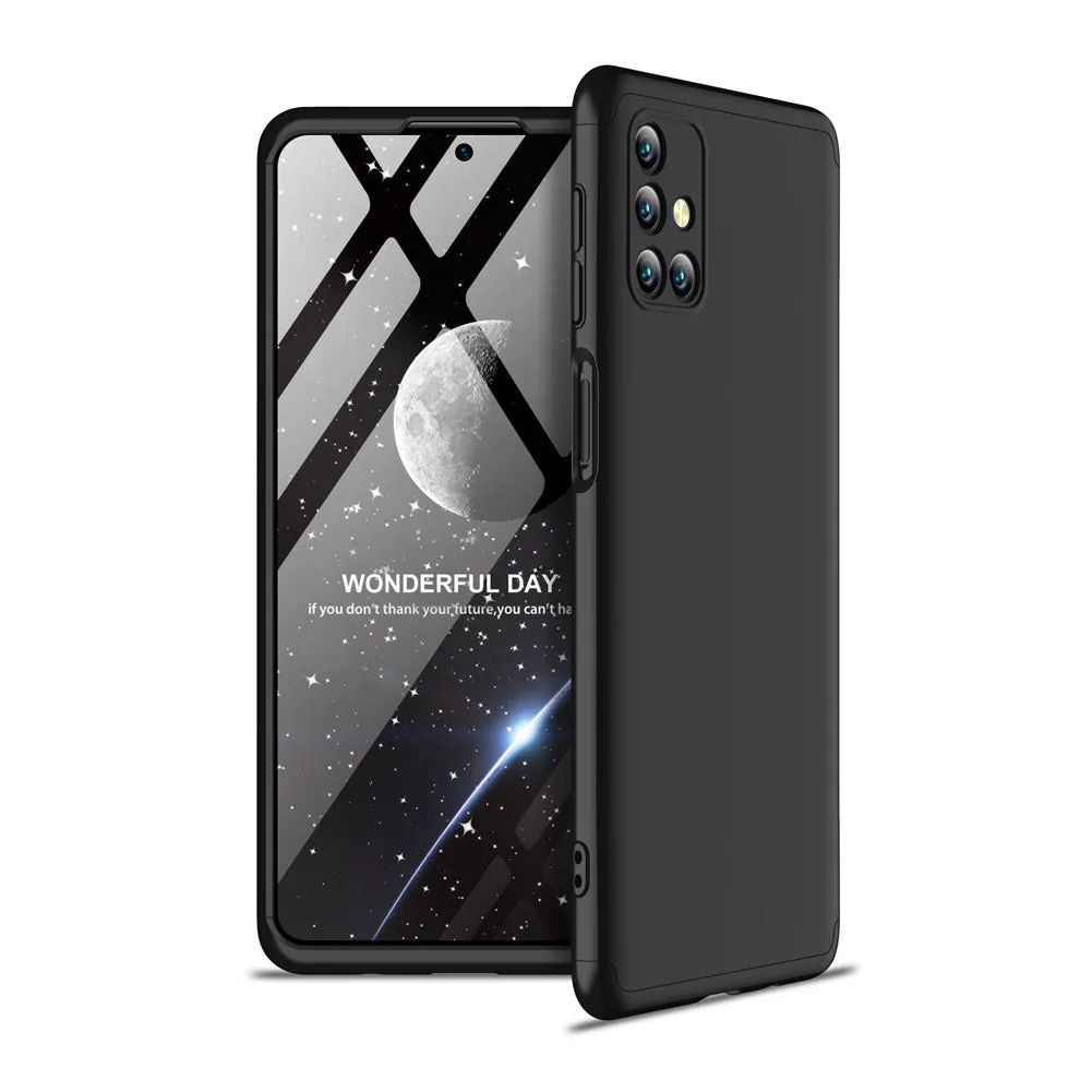 For Samsung Note 20/Note 20 Ultra/M31S Mobile Phone Cover 360 Degree Full Protection Phone Case black