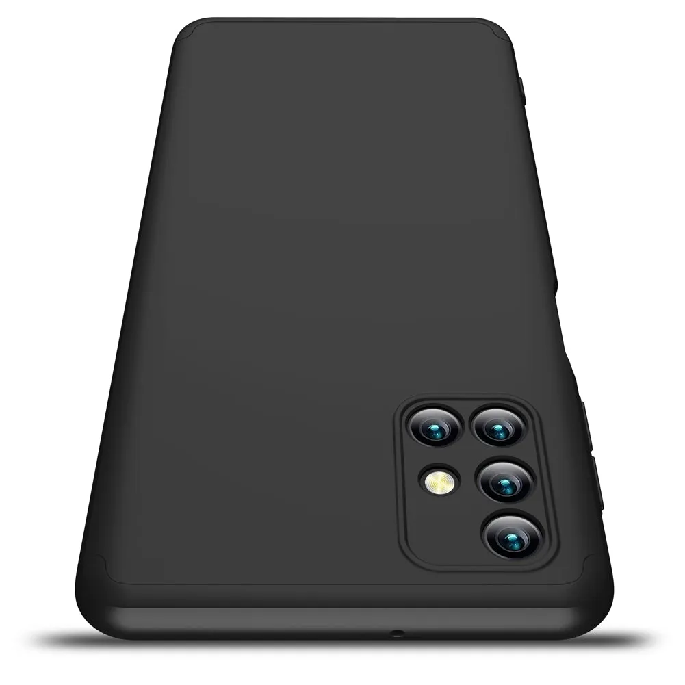 For Samsung Note 20/Note 20 Ultra/M31S Mobile Phone Cover 360 Degree Full Protection Phone Case black
