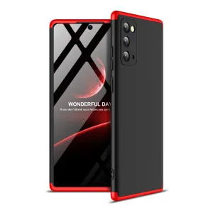 For Samsung Note 20/Note 20 Ultra/M31S Mobile Phone Cover 360 Degree Full Protection Phone Case Red black red