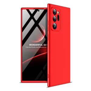 For Samsung Note 20/Note 20 Ultra/M31S Mobile Phone Cover 360 Degree Full Protection Phone Case red