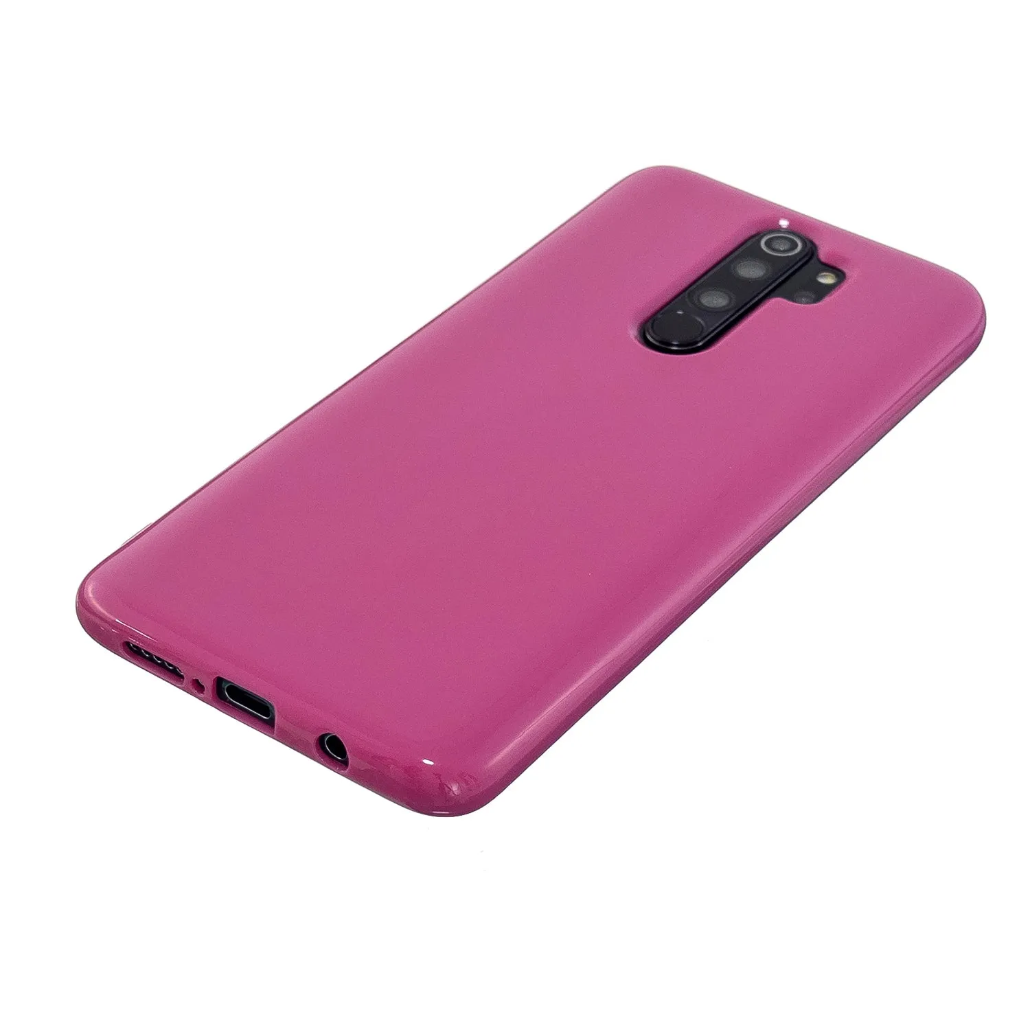 for VIVO Reno Ace/X2 PRO/ A9 2020/A5 2020 Thicken 2.0mm TPU Back Cover Cellphone Case Shell rose Red