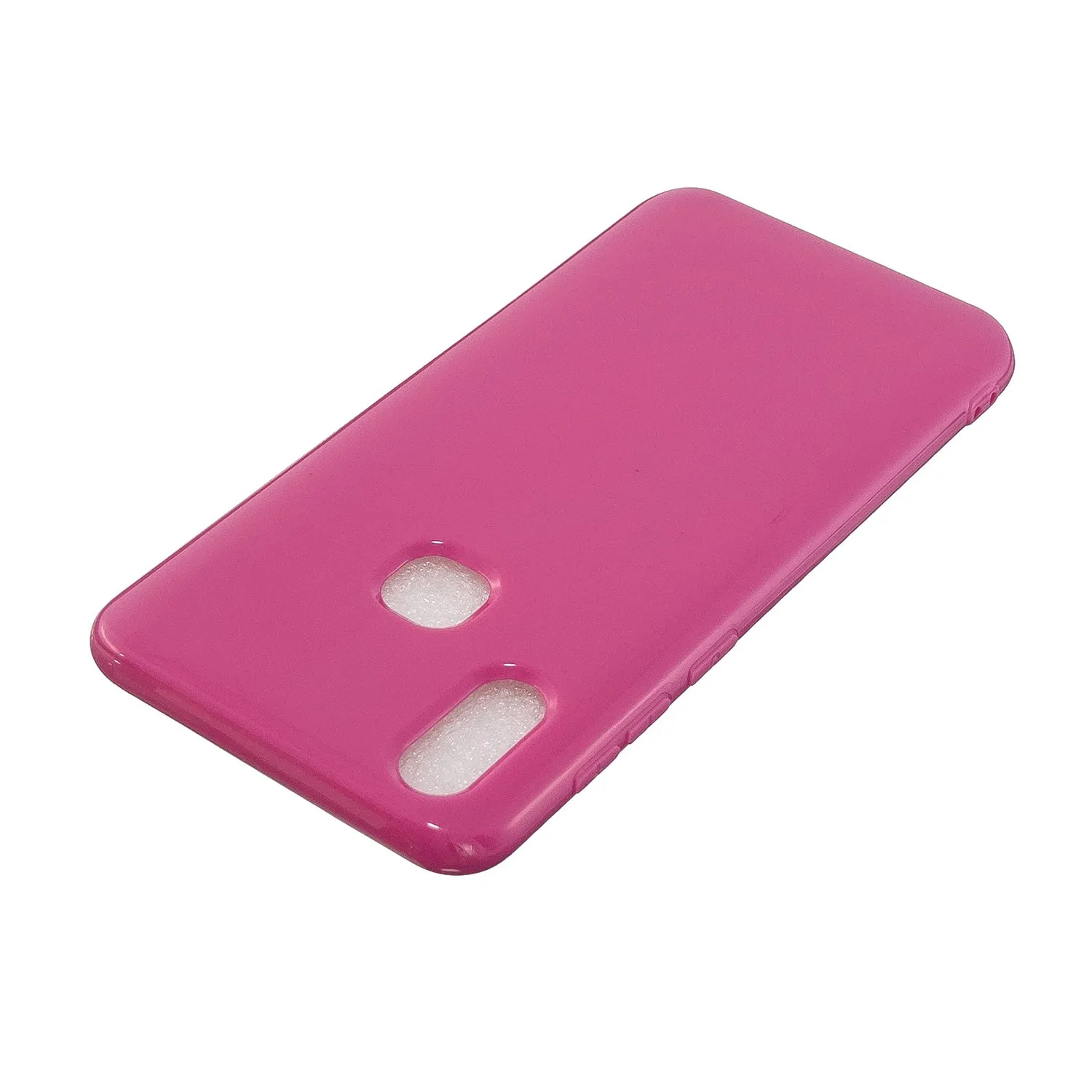 for VIVO Y17/Y3 / Y91/Y95/Y93 Thicken 2.0mm TPU Back Cover Cellphone Case Shell rose Red