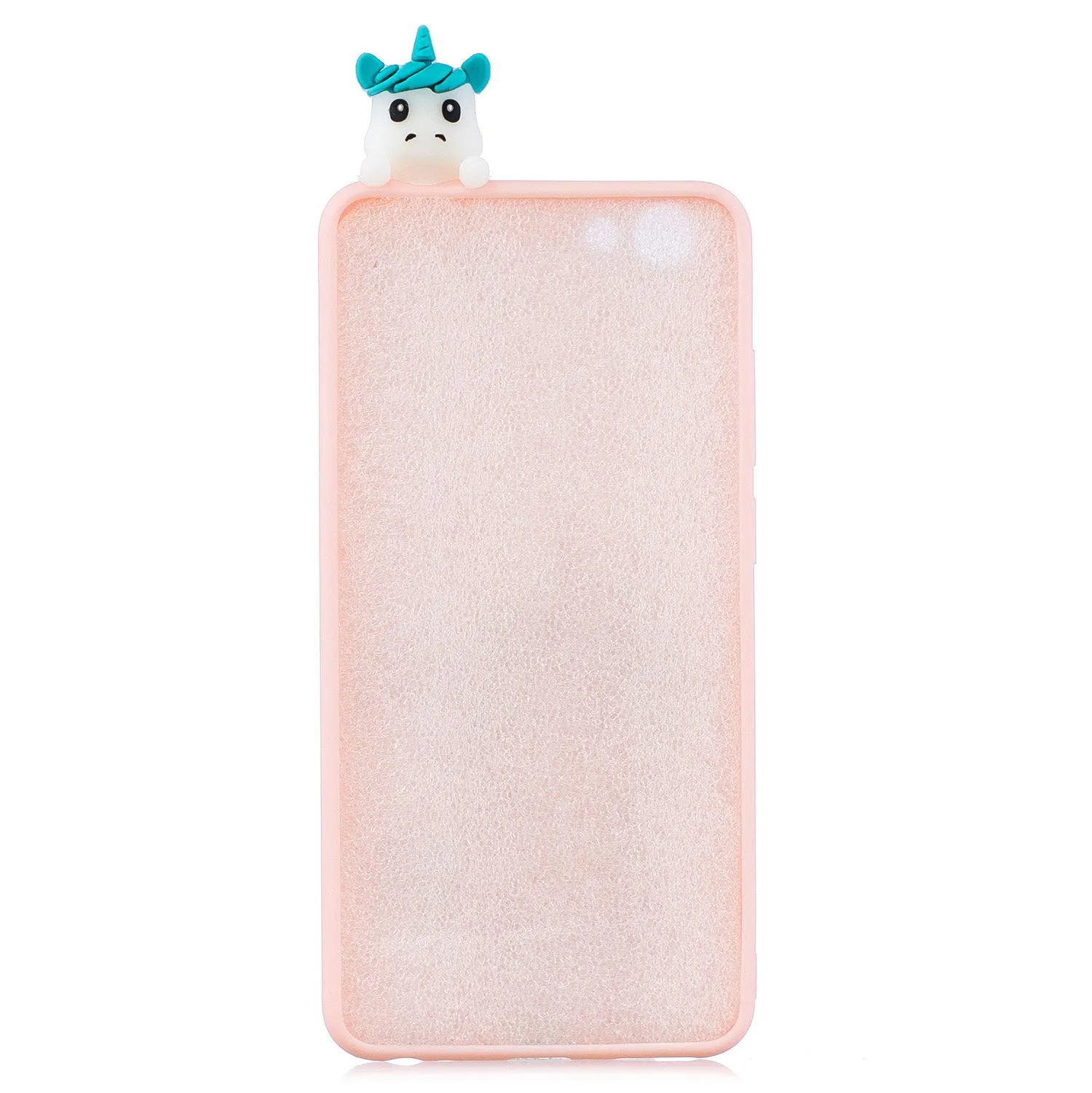 For VIVO Y71 3D Cute Coloured Painted Animal TPU Anti-scratch Non-slip Protective Cover Back Case Music unicorn
