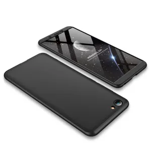 For VIVO Y71 Slim 3 in 1 Hybrid Hard Case Full Body 360 Degree Protection Back Cover black