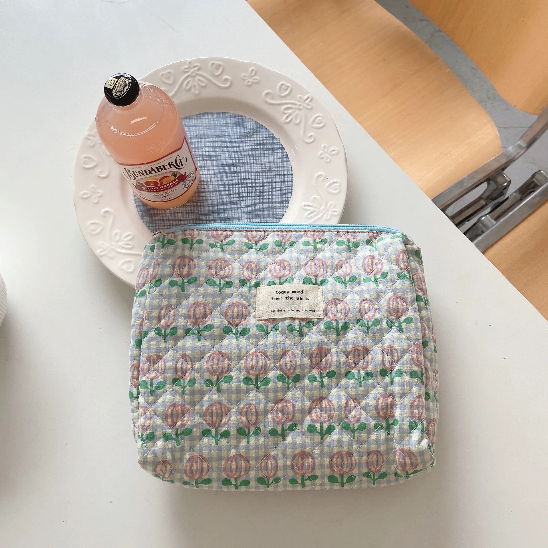 Fresh Floral Makeup Female Multifunction Storage Cosmetic Bags